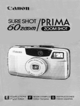 Canon Sure Shot 60 Zoom Manuel utilisateur