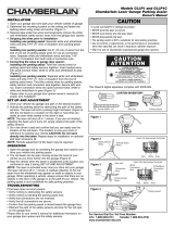 Chamberlain CLLP1 Manuel utilisateur