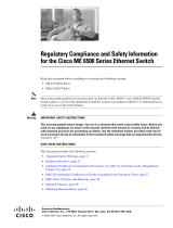 Cisco Systems ME-C6524GS-8S Manuel utilisateur