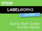 Epson LabelWorks LW-600P Manuel utilisateur