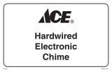 ACE Hardwired Electronic Chime 598-1224-01 Manuel utilisateur