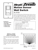 Heath Zenith Motion Sensor Wall Switch SL-6105 Manuel utilisateur