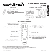 Heath Zenith Multi-Channel Remote Control Manuel utilisateur