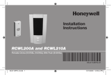 Honeywell RCWL210A Manuel utilisateur