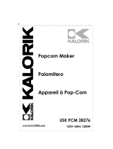 KALORIK - Team International Group Popcorn Poppers USK PCM 28276 Manuel utilisateur