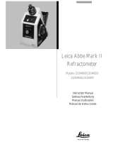 Leica Abbe Mark II Refractometer 13104810 Manuel utilisateur