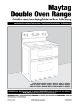 Maytag MER6751AAB - Double Oven Ceramic Range Manuel utilisateur