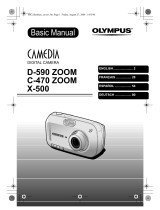 Olympus Camedia C-470 Zoom Manuel utilisateur