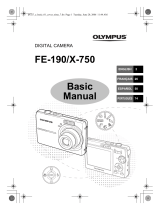 Olympus FE-190/X-750 Manuel utilisateur