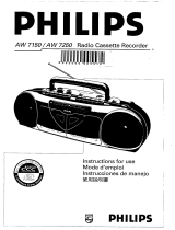 Philips AW 7250/00S Manuel utilisateur