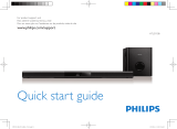Philips HTL3110B/F7 Guide de démarrage rapide