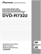 Pioneer DVD-R7322 Manuel utilisateur