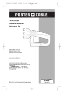 Porter-Cable PC1800FL Manuel utilisateur