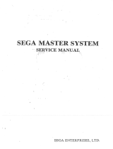 Sega Master System Manuel utilisateur