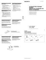 Sony CDX-555XRF Manuel utilisateur