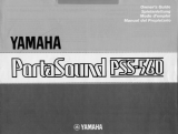 Yamaha PortaSound PSS-560 Le manuel du propriétaire