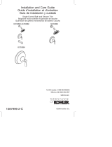 Kohler T10584-4-2BZ Guide d'installation