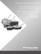 KitchenAid Stainless Steel 1.5-Quart Saucepan with Lid Mode d'emploi