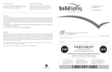 Sea gull lighting 59055BLE-15 Guide d'installation