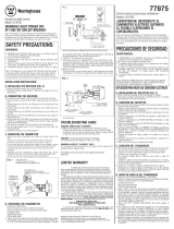 Westinghouse 7787500 Mode d'emploi