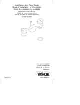 Kohler K-15261-4-CP Guide d'installation
