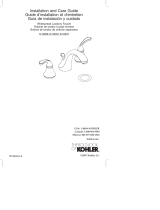 Kohler K-10272-4-CP Guide d'installation