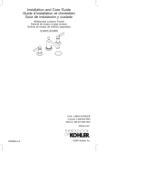Kohler K-14406-4-BGD Guide d'installation