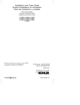 Kohler K-13695-BV Guide d'installation