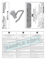 Pfister BPH-YP1C Guide d'installation