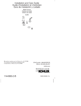 Kohler K-470-3S-2BZ Guide d'installation