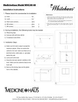 Whitehaus WHCAR-48-ALUM Guide d'installation