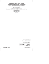 Sterling 71261100-0 Guide d'installation
