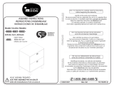 South Shore Furniture 8050019K Guide d'installation