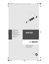 Bosch DAF220K Mode d'emploi