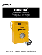 Wagan Quick-Flow Compact Air Compressor Manuel utilisateur