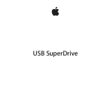 Apple USB SuperDrive Le manuel du propriétaire