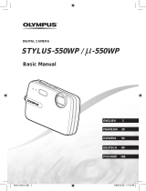 Olympus STYLUS-550WP Manuel utilisateur