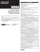 Korg PitchHawk-G Le manuel du propriétaire