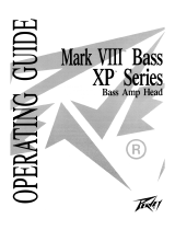 Peavey Mark VIII XP Series Bass Amp Head Le manuel du propriétaire