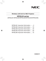 NEC NP-P525UL Manuel utilisateur