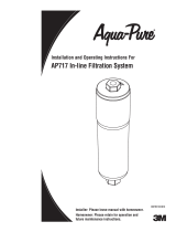 3M Aqua-Pure™ In-Line Water Filtration Systems Mode d'emploi