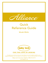 Baby Lock Alliance - BNAL Le manuel du propriétaire