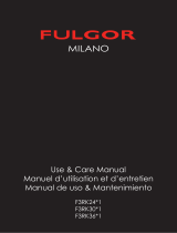 Fulgor Milano F3RK30B1 Manuel utilisateur