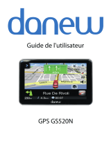 danew GPS GS520N Le manuel du propriétaire