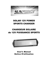 Sunforce 1 Watt, 12-Volt Solar Power Sports Battery Maintainer Manuel utilisateur