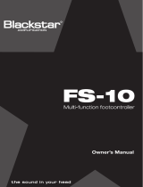 Blackstar Amplification FS10 Footcontroller Le manuel du propriétaire