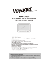 Voyager AOM7694 Le manuel du propriétaire