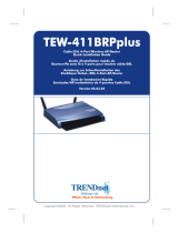 Trendnet TEW-411BRPPLUS Le manuel du propriétaire