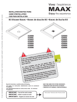 MAAX 420005-R-501-001 Guide d'installation