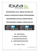 Ibiza Sound IDJ-2 Manuel utilisateur